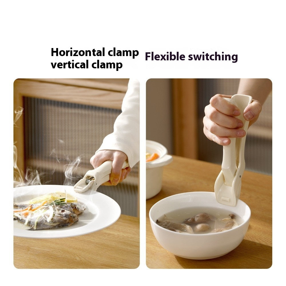 Multi-Purpose Anti-Scald Bowl Holder Clip for Kitchen